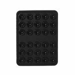 Double-sided Silicone Suction Cup Strongly Fixed Mobile Phone Holder(Black)