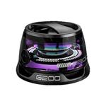 G200 Magnetic Bluetooth TWS Mini Speaker Subwoofer With Colorful Atmosphere Light(Black)