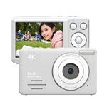 Anytek S7 4K HD Digital Camera Self-Timer Travel Camera Student Kids Card Camera(White)