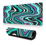 Large Abstract Mouse Pad Gamer Office Computer Desk Mat, Size: 300x800x2mm(Abstract Fluid 16)