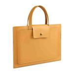 Laptop Computer Handbag For Ipad Macbook Lenovo Huawei Computer Inner Bag Briefcase, Spec: 15/16 inch(Yellow)