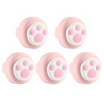 5pcs /Pack For Airtag Children Shoelace Fixed Locator Silicone Protective Cover(Cat Claws)
