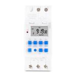  SINOTIMER TM919sA-1 110VAC 16A  1 Second Interval Programmable Digital Timer Switch 7 Days Auto ON OFF Din Rail Mounted