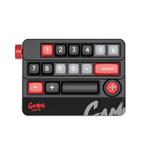 MKESPN RGB Hot Swap Wired Mechanical Keyboard Rocker Knob Programming Macro Custom Gaming Keyboard(Black)