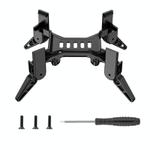 For DJI Avata 2 BRDRC Folding Height Enhanced Landing Gear Gimbal Protective Kickstand(Black)