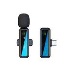 H63 Wireless Lavalier Microphone Live Shooting Audio Noise Canceling Device, Style: Single Mic(Type-C)
