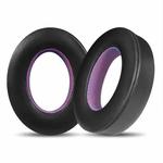 For Bose NC700 Headphone 1pair Lambskin Earpads Contrast Color Earmuffs Sponge Cover(Black Purple)