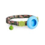 For Airtag Tracker Protective Case Cat Collar GPS Locator Protective Case With Bell(Camouflage Forest)