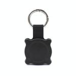 For AirTag Tracker Protective Case Full Cover Waterproof Locator Keychain Model Protective Case(Black)