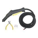 7pcs / Set For Karcher SC4 / SC2 / SC3 / CTK10 / STK20 Steam Cleaner Switch Control Handle Hose(Yellow)