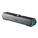Havit M19 RGB Lighting Effect Desktop Computer Wired Speaker, Color: Black Bluetooth Version