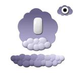 3pcs / Set Cloudy Gradient Memory Foam Silicone Wrist And Keyboard Mouse Pad, Style: Model 11