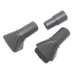 For Karcher / Miele / Bosch / Philips Vacuum Cleaner 32mm Soft Brush Nozzle 2.863-221.0, Style: Black+White+3532 Adaptor