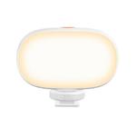 Camera Mini Fill Light LED Cell Phone Soft Light Video Conference Photography Lamp Handheld Selfie Lamp(White)
