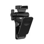 LED Selfie Fill Light Clamp Cell Phone Pocket Fill Light Cold Boot Clip Laptop Tablet External Fixed Holder(Balck)