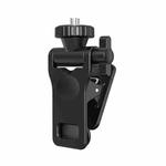 1/4 Screw Universal Fill Light Cell Phone Clip GoPro Video Conference Laptop PC External Clip(Large Flat-Black)
