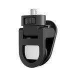 1/4 Screw Universal Fill Light Cell Phone Clip GoPro Video Conference Laptop PC External Clip(Small Flat-Black)
