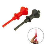 1pair Universal Multimeter Extended Telescopic Test Hook(4mm Straight Plug)