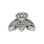 Smart Watch Universal Bee Shape Band Decorative Ring Metal Accessories, Style: Silver 1