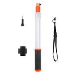 TELESIN Waterproof Selfie Stick For GoPro HERO Series / DJI Osmo Action Series And Other Sports Camera(Transparent)