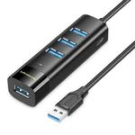 Mindpure US022 1m USB To 4-port USB3.0 Long Hub Docking Station Splitter