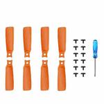 For DJI Flip BRDRC 2pairs Propellers Drone 4022F Colored Blades(Orange)