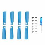 For DJI Flip BRDRC 2pairs Propellers Drone 4022F Colored Blades(Blue)