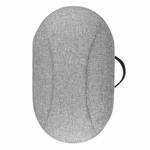 For Meta Quest 3 VR Glasses Storage Case EVA Anti-Pressure Hard Shell Storage Bag(Light Gray)