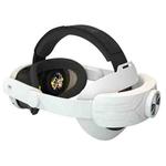 For Meta Quest 3 / 3S Adjustable Headband No Face Pressure VR Head Strap Accessories(White)