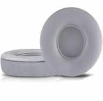 For Beats Solo3 / Solo2 Headphones Ear Pads Sponge Cover, Spec: Wired Gray