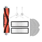 7pcs /Set For Xiaomi 1C / 2C / L10pro / D9 Sweeping Robot Accessories Main Side Brush Hepa Filter Mop Rag
