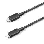 ANKER MFi Type-C To 8Pin Fast Charging Braided Cable, Color: 1.8m Black