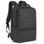 Tigernu 19-inch Expandable Men Anti-Theft Laptop Backpack with USB Charging Port, Headphone Hole & Comfort Shoulder Straps for Travel, Work Commute(Black)