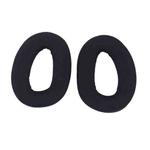 For EPOS H3 / H3 Pro 1pair Headphones Ear Covers Earmuffs, Color: Black Football Net