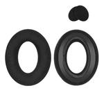 2pcs For Sennheiser HD545 / HD565 / HD580 / HD600 / HD650 Earphone Cover Sponge Earmuffs With Tuning Foam, Material: Gold Velvet-Patchwork