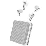 XG16 In-Ear Long-Life Couple Two-In-One Bluetooth Wireless Earphones Two Pairs Of Earphones(White)