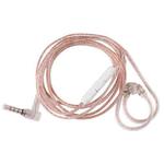 CVJ Dual Parallel 2 Pin 0.78mm S Universal Headphone Cable, Style: With Mic