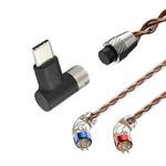 CVJ VS400 Interchangeable Audio Plug Oxygen-Free Copper Headphone Upgrade Cable, Style: Type-C 0.78mm