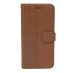 For Nokia 235 4G (2024) Phone Case Wallet with Magnetic Closure, Stand Feature & Checkered Print PU Leather Cover(Brown)