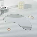 27x12cm Crescent Acrylic Mirror Reflective Tray Display Jewelry Photo Props Photography Background Decoration