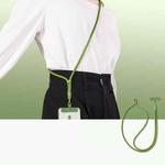 Crossbody Adjustable Phone Lanyard With Self-Locking 360-Degree Rotatable Anti-Tangle Design & TPU Clip Green