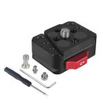 V-Mount Quick Release Plate Quick Release Kit Sports Camera Mount(Top Cover + Base)