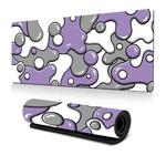 Abstract Fluid Color Blending Mouse Pad Non-Slip Rubber Desk Mat For Office, Gaming 300x700x3mm(No.3)