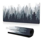 Flowers and Trees Themed Mouse Pad Desk Mat For Office/Gaming 300x600x3mm(No.8)
