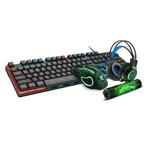 iMICE GK-490 4 In 1 Wired Hovering Illuminated Gaming Keyboard Mouse Headset Set