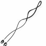 For Samsung Galaxy Buds2 Pro Bluetooth Earphone Silicone Anti-Lost Rope(Black)