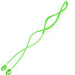 For Samsung Galaxy Buds2 Pro Bluetooth Earphone Silicone Anti-Lost Rope(Luminous Green)