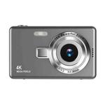 Q12 4K Pixel High Definition Digital Camera Portable Mini Photo Card Camera CCD(Gray)