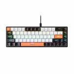 iMICE GK-690 Type-C Wired Mechanical Keyboard(Black Orange White)