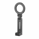 Travel Portable Magnetic Phone Holder Flexible Rotation Hands-Free Airplane Phone Mount(Gray)
